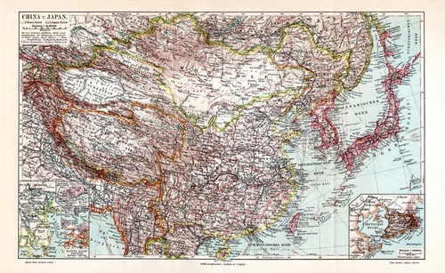China japan historische - &,