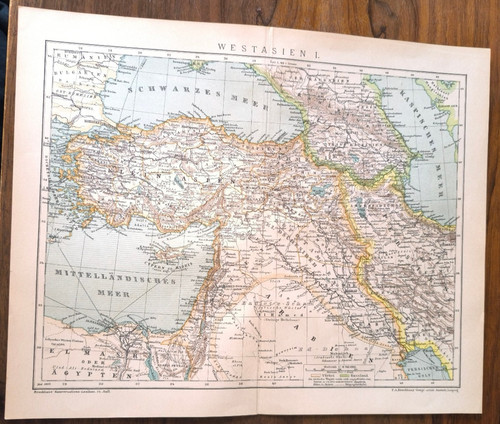 Historische landkarte 1893 - historische,