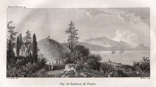 Tumulus phaistos troad - of,