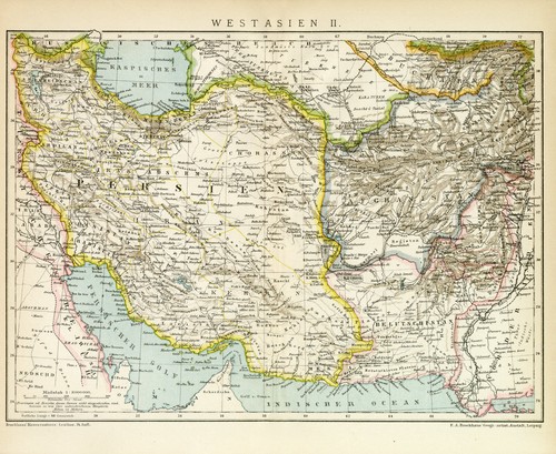 Westasien persien iran - persien,