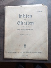 Landkarte Indien und Ostasien