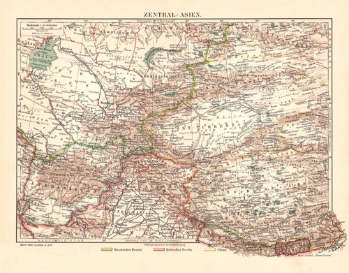Zentralasien historische