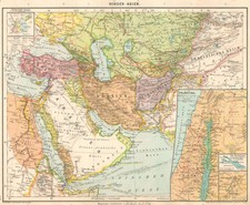 "Landkarte. Vorder-Asien