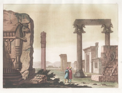 Ancient persepolis ruins - ancient,