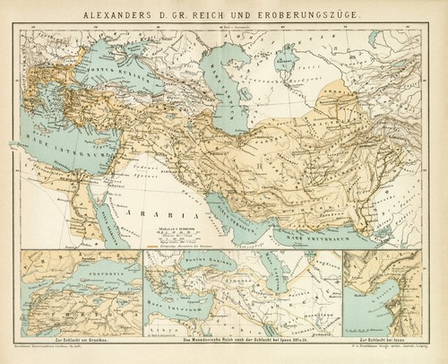Alexander der große reich - große,