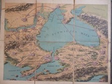 alte Karte Landkarte Schwarze