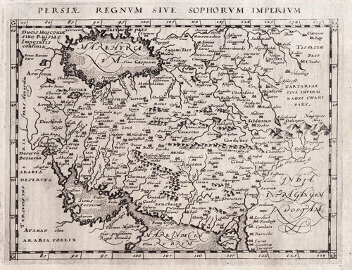 Iran persia persien carte - persia,