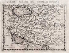 Iran Persia Persien carte map