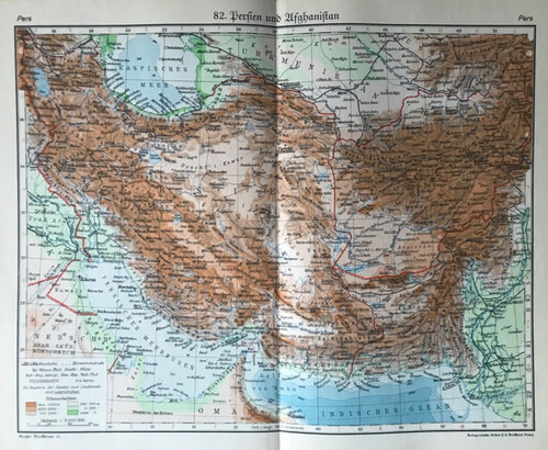 Landkarte persien und - landkarte,